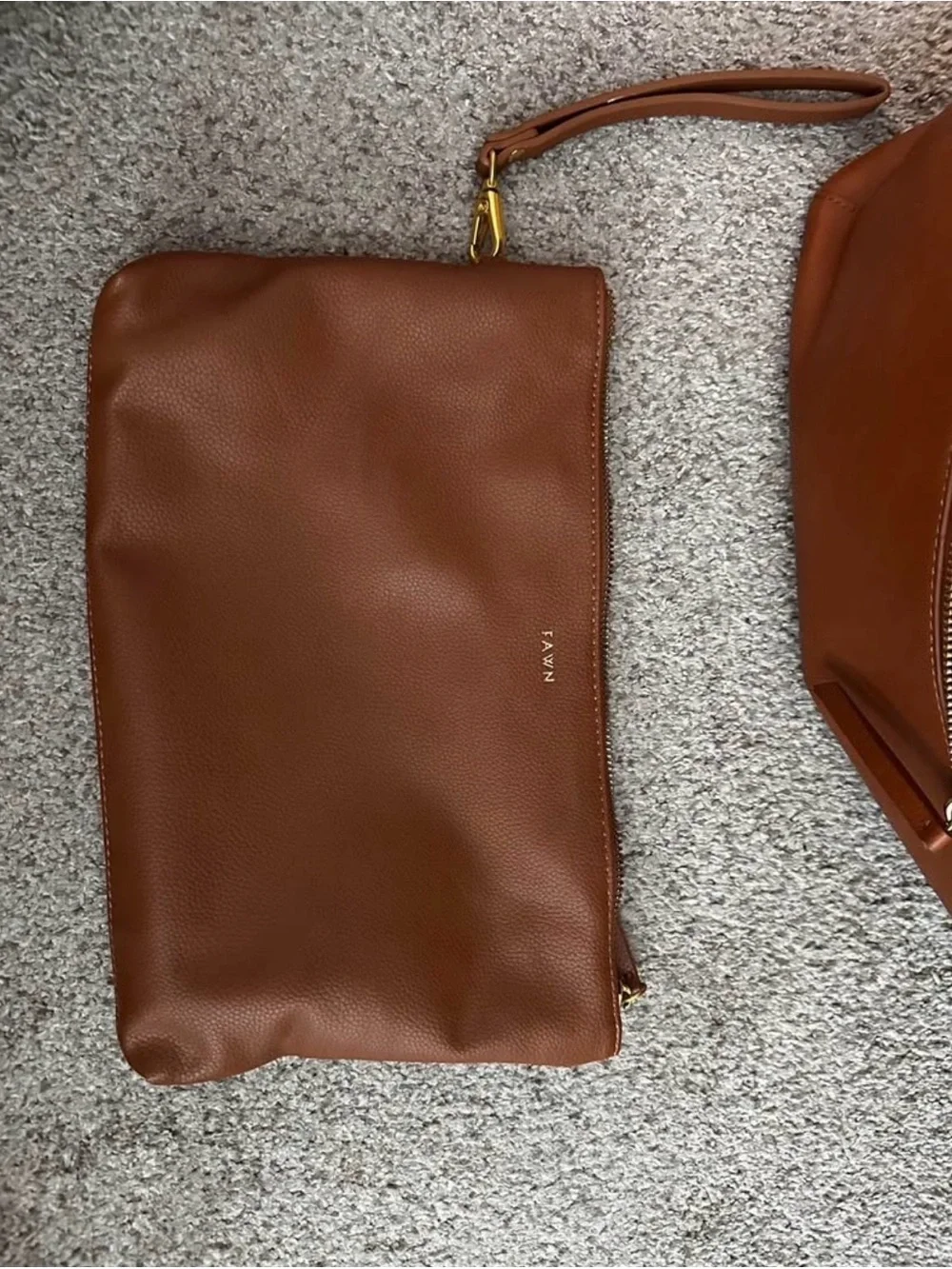 Fawn Design Savvy Tan Leather Kids Backpack